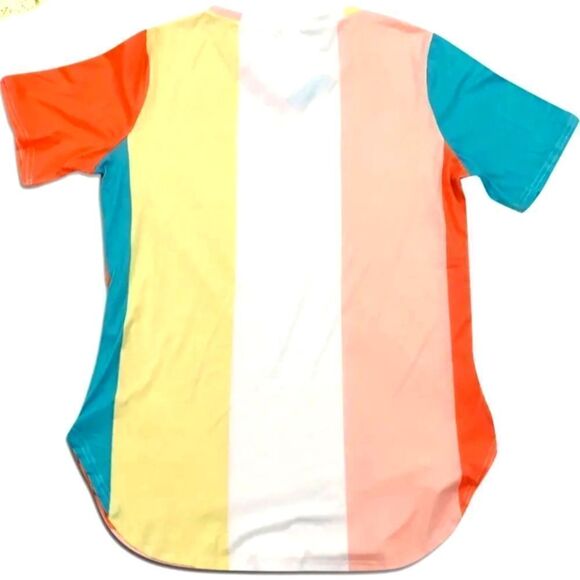 Women's Plus Colorblock Short Sleeve Top sz 4X - Picture 2 of 3